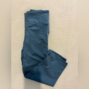 Outdoor Voices Blue Capri Leggings